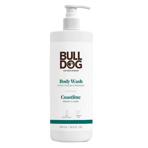 Bulldog Natural Skincare, Body Wash Coastline Bright and Clean, 17 Oz Bulldog Natural Skincare