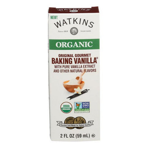 Watkins, Organic Gourmet Baking Vanilla, 2 Oz (Case Of 12) Watkins