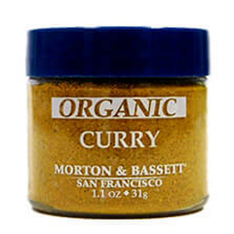 Morton & Bassett, Organic Spice Curry Mini, 1.1 Oz (Case Of 3) Morton & Bassett