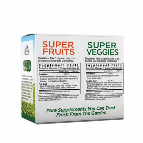 Country Farms, Super Fruits & Veggies, 90 Capsules Country Farms