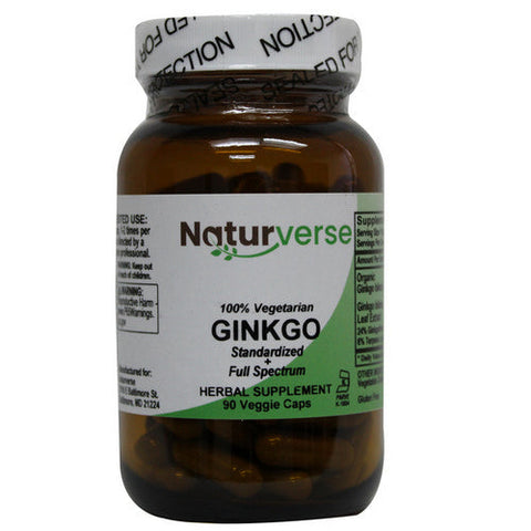 Naturverse, Ginkgo Powder Capsules, 90 VegCaps Naturverse