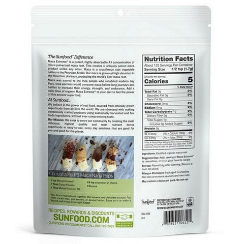Sunfood Superfoods, Organic Maca Extreme, 8 Oz Sunfood Superfoods