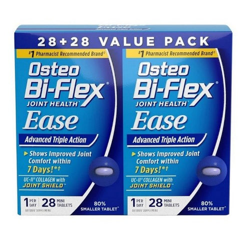 Osteo Bi-Flex, Ease Advanced Triple Action With Vitamin D Joint Supplements, 28 + 28 Count Osteo Bi-Flex