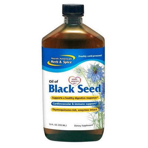 North American Herb & Spice, Black Seed Oil, 12 Oz North American Herb & Spice