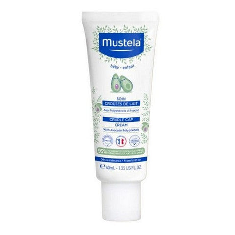Mustela, Baby Cradle Cap Scalp Cream With Avocado, 1.35 Oz Mustela