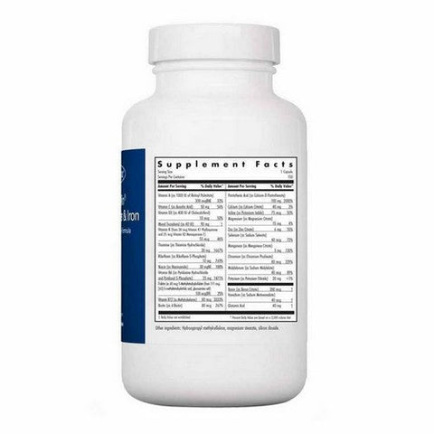 Nutricology/ Allergy Research Group, Multi-Vi-Min Without Copper And Iron, 150 Veg Caps Nutricology/ Allergy Research Group