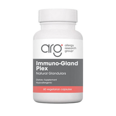 Nutricology/ Allergy Research Group, Immuno Gland Plex Natural Glandulars, 60 Veg Caps Nutricology/ Allergy Research Group
