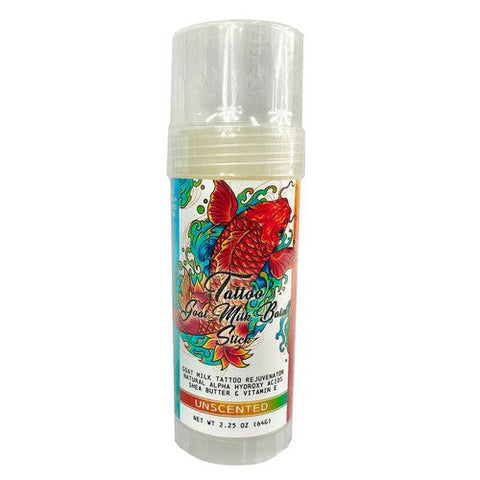 O MY!, Goat Milk Tattoo Balm Stick Unscented, 2.25 Oz O MY!