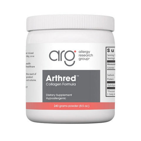Nutricology/ Allergy Research Group, Arthred Collagen Powder, 240 Grams Nutricology/ Allergy Research Group
