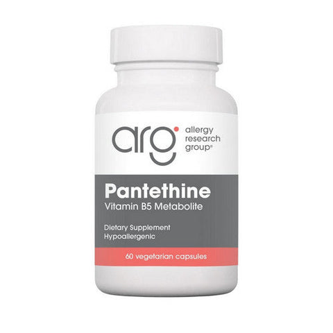 Nutricology/ Allergy Research Group, Pantethine Vitmain B5 Metabolite, 60 Veg Caps Nutricology/ Allergy Research Group