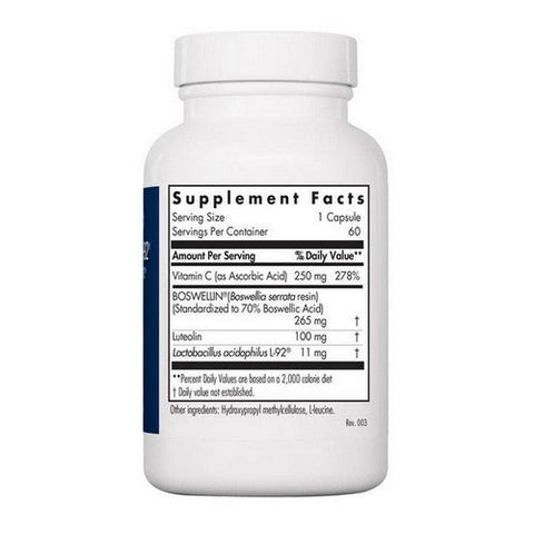 Nutricology/ Allergy Research Group, Aller-Aid L-92 With L Acidophilus L-92, 60 Veg Caps Nutricology/ Allergy Research Group