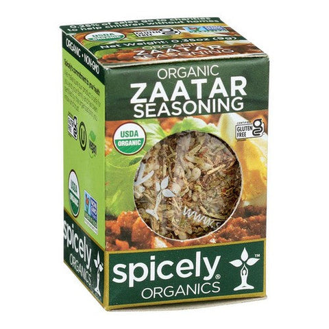 Spicely Organics, Organic Zaatar Seasoning, 0.35 Oz (Case Of 6) Spicely Organics