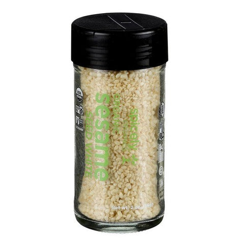 Spicely Organics, Organic Sesame Seed White, 2 Oz (Case Of 3) Spicely Organics