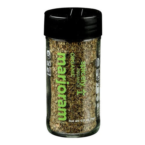 Spicely Organics, Organic Marjoram Whole, 0.5 Oz (Case Of 3) Spicely Organics