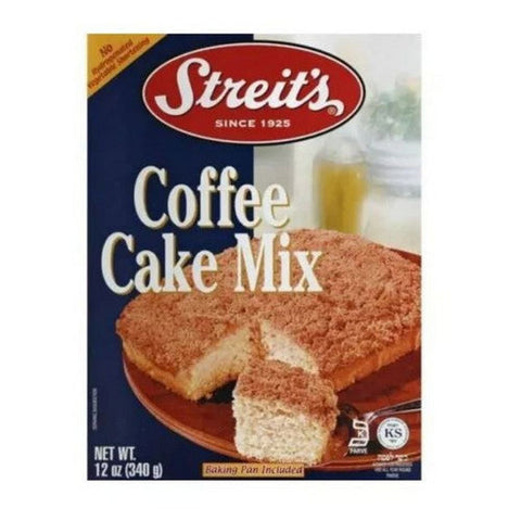 Streits, Extra Moist Coffee Cake Mix, 12 Oz (Case Of 12) Streits