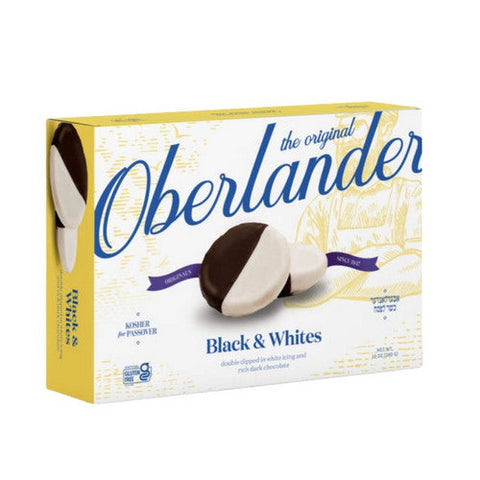 Oberlander, Black And White Cookies, 10 Oz (Case Of 16) Oberlander