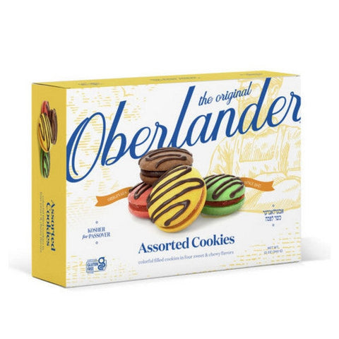 Oberlander, Assorted Cookies, 12 Oz (Case Of 16) Oberlander