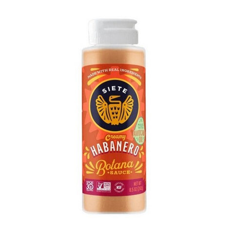 Siete, Creamy Habeneno Botana Sauce, 8.5 Oz (Case Of 8) Siete