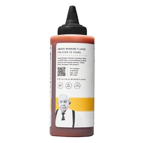 Kinders, Honey BBQ Sauce, 15.5 Oz (Case Of 6) Kinders
