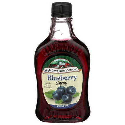 Maple Grove, Blueberry Syrup, 8.5 Oz(Case Of 6) Maple Grove