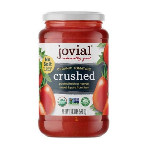 Jovial, Organic Crushed Tomatoes, 18.3 Oz(Case Of 6)