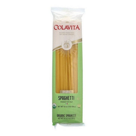 Colavita, Organic Spaghetti Pasta, 16 Oz(Case Of 20) Colavita