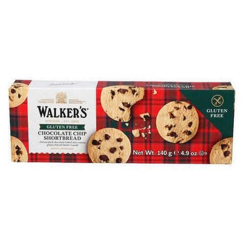 Walkers, Chocolate Chip Shortbread, 4.9 Oz(Case Of 6) Walkers