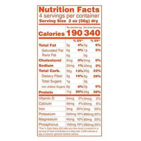 Banza, Chickpea Pasta Linguine, 8 Oz(Case Of 12) Banza