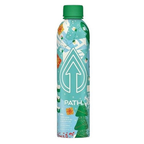 Pathwater, Holiday Limited Edition Bottle Water, 25 Oz(Case Of 12) Pathwater