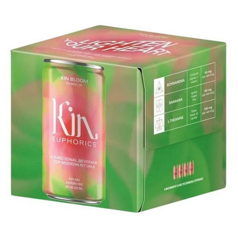 Kin Euphorics, Bloom Beaming Joy, 32 Oz(Case Of 6) Kin Euphorics