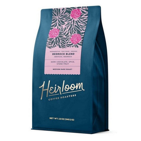 Heirloom, Bedrock Coffee Blend, 12 Oz(Case Of 6) Heirloom