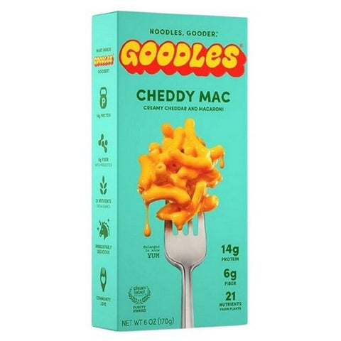 Goodles, Cheddy Macaroni Creamy Cheddar Protein, 6 Oz(Case Of 12) Goodles