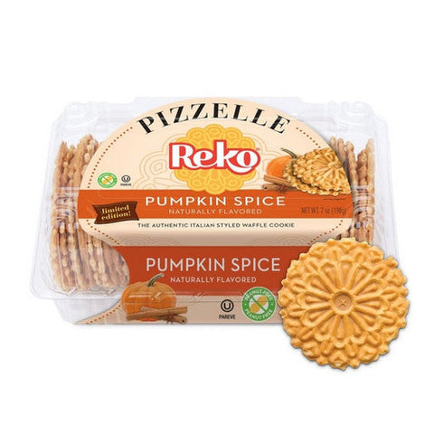 Reko, Pumpkin Spice Pizzelle, 7 Oz(Case Of 12) Reko