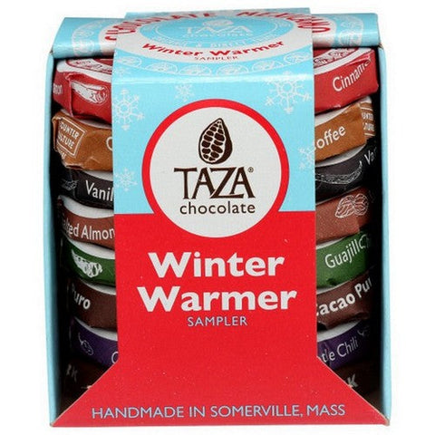 Taza Chocolate, Organic Love You More Sampler Chocolate, 10.8 Oz(Case Of 6) Taza Chocolate