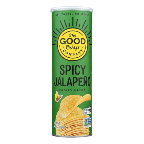 The Good Crisp Company, Gluten Free Potato Crisp Spicy Jalapeno, 5.6 Oz(Case Of 8) The Good Crisp Company