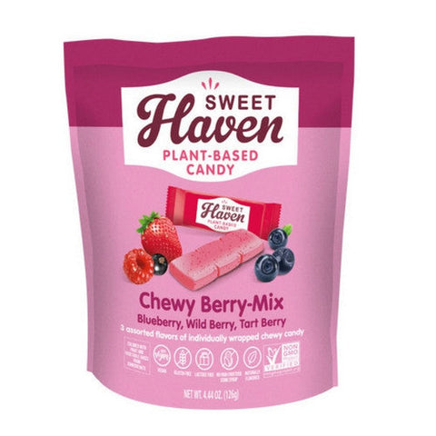 Sweet Haven, Candy Chewy Berry Pouch, 4.4 Oz(Case Of 6) Sweet Haven