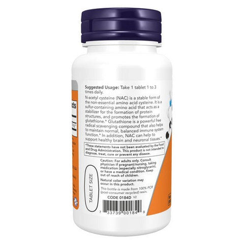 Now Foods, N-Acetyl-Cysteine, 1000 Mg, 60 Veg Caps Now Foods