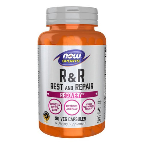 Now Foods, R & R Rest and Repair Recovery, 90 Veg Caps Now Foods
