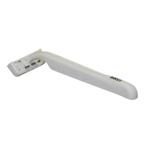 Bass Brushes, Triple Shaver Swedish Stainless Steel Blades, 1 Count Bass Brushes