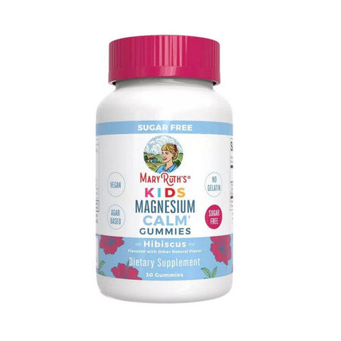 MaryRuth's, Kids' Magnesium Calm Sugar Free, 30 Gummies MaryRuth's