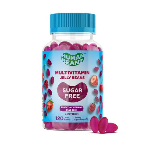 Human Beanz, Multivitamin Sugar Free Berry Blast, 120 Count Human Beanz