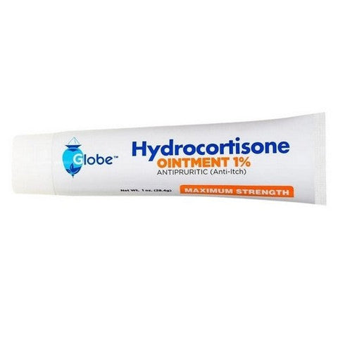 Globe, Hydrocortisone Ointment 1%, 1 Oz Globe