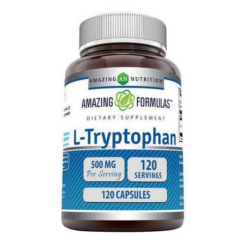 Amazing Nutrition, Amazing Formulas L-Tryptophan, 120 Caps Amazing Nutrition