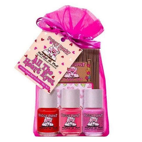 Piggy Paint, All the Heart Eyes Gift Set, 1 Count Piggy Paint