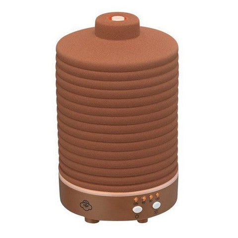 Serene House, Terracotta Brown 90 Ceramic Ultrasonic Diffuser, 1 Count Serene House