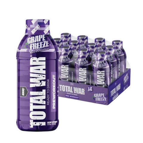 JST WRK Energy, RedCon1 Total War Grape, 12 Count JST WRK Energy