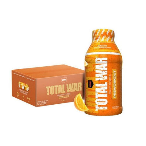 JST WRK Energy, RedCon1 Total War Orange Crush, 12 Count JST WRK Energy