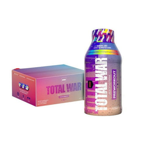 JST WRK Energy, RedCon1 Total War Rainbow Candy, 12 Count JST WRK Energy