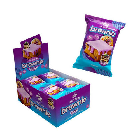 Shameless Snacks, Protein Brownies Glazed Blueberry Cobbler, 12 Count Shameless Snacks