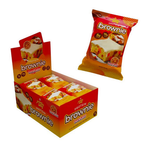 Shameless Snacks, Protein Brownies Peanut Butter Candy Crunch, 12 Count Shameless Snacks